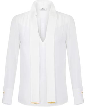 Elisabetta Franchi Blouse - White