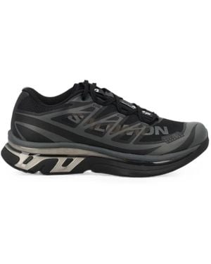 MM6 MAISON MARGIELA X SALOMON Xt Logo-Print Panelled Trainers - Black