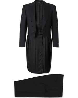 Canali Dreiteiler Aus Wolle - Schwarz