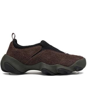 Oakley Suede Slip-On Loafers - Brown