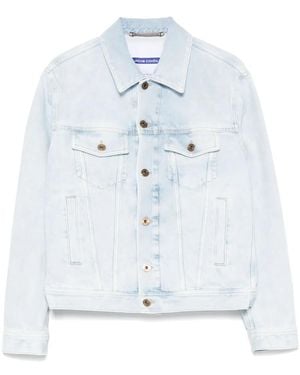 Jacob Cohen Light Denim Jacket With Classic Front Fastening - Blue