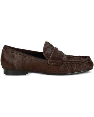 Bibi Lou Lyra Lace-Up Loafers - Brown
