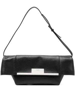 Max Mara Clasp クラッチバッグ S - ブラック