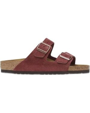 Birkenstock Arizona suede sandals - Braun
