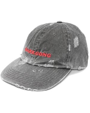Markgong Distressed-effect Baseball Cap - グレー