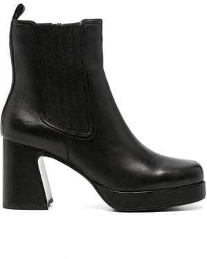 Bruno Premi Stiefel Mit Plateausohle - Schwarz