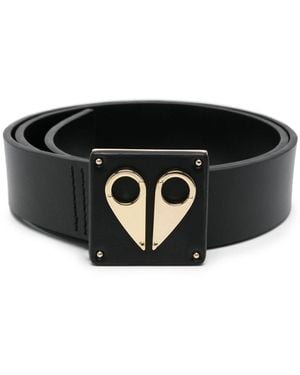 Moose Knuckles Riem Met Logo - Zwart