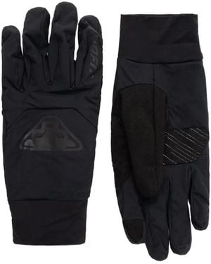 Dynafit Gants À Logo Imprimé - Black