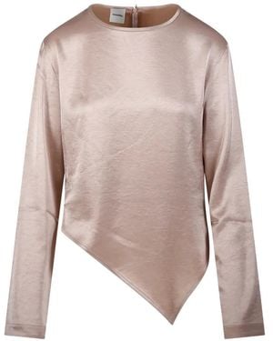 Nanushka Asymmetric Top - Pink