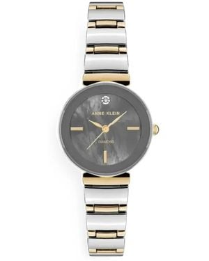 Anne Klein Logo-Detail 28Mm Watch - Metallic