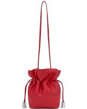 Tous Small Heritage Bucket Bag - Red