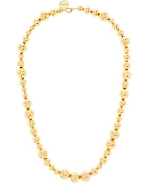 LIE STUDIO Collana Elly Con Perline - Metallizzato