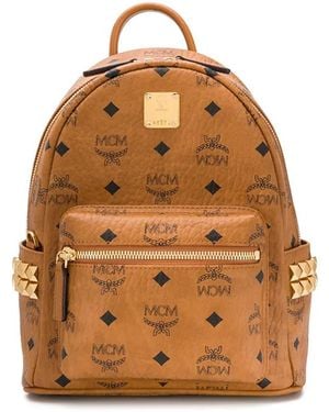 MCM 'Visetos' Rucksack - Braun