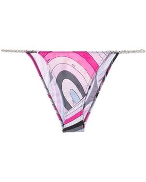 PUCCI Iride ビキニボトム - パープル