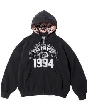 Supreme Mm6 Numeric-Signature Hoodie - Black