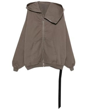 Rick Owens Chaqueta Mountain Oversize Con Capucha - Neutro