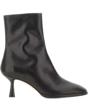 Aeyde Dorothy Sculptural-Heel Ankle Boots - Black