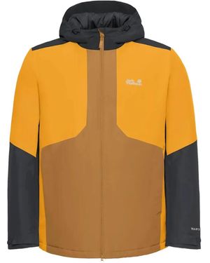 Jack Wolfskin Giacca Con Design Color-Block - Arancione