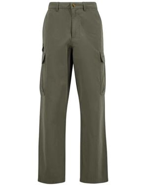 Barbour Spey Poplin Relaxed Pants - Green
