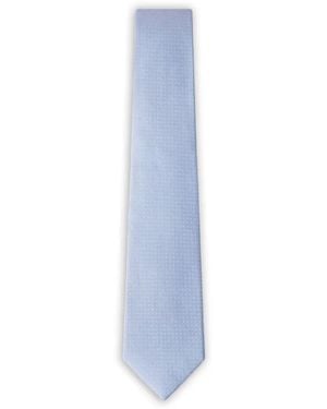 Hackett Dot-Motif Tie - Blue