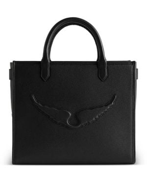 Zadig & Voltaire Angel Tote Bag in Black | Lyst