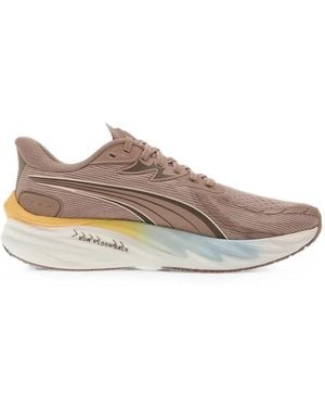 PUMA Velocity Nitro 4 Rc Lace-Up Sneakers - Brown