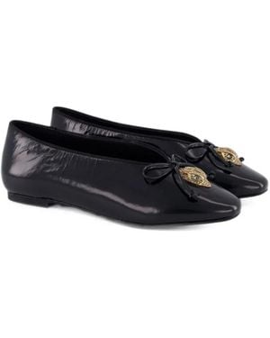 Kurt Geiger Sloane Eagle Ballet Flats - Black