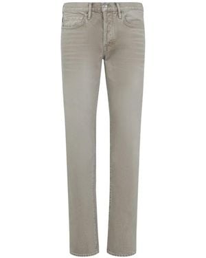 Tom Ford Jean À Effet Délavé - Grey