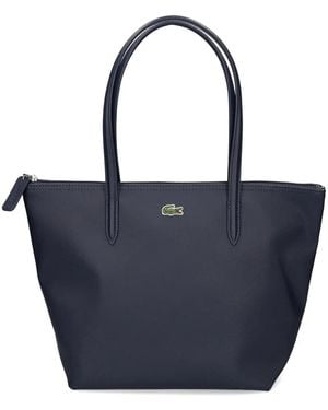 Lacoste Small Concept L.12 Tote Bag - Blue