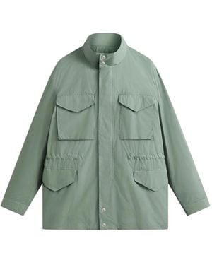 Mackintosh Southdean Utility-Pocket Jacket - Green