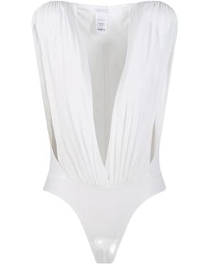 Amazuìn Body Nikita Fruncido - Blanco