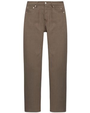 Rick Owens Straight-Leg Pants - Gray