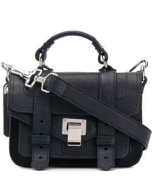 Proenza Schouler Ps1 サッチェルバッグ マイクロ - ブルー