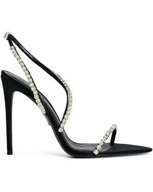 retroféte Erminia Embellished Sandal - Black