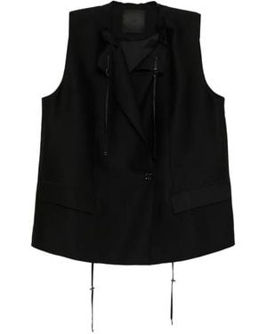JNBY Deconstructed Waistcoat - Black