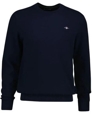GANT Crew-Neck Sweater - Blue