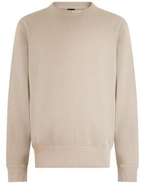 BOSS Sudadera Con Logo Bordado - Blanco