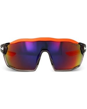 Nike Show X Rush Shield-Frame Sunglasses - Purple