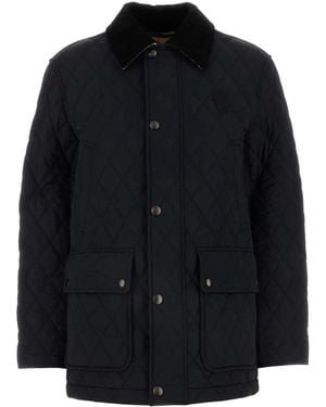 Burberry Quilted Puffer Jacket - Black
