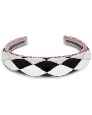 Balmain Diamond ビジューバングル - ホワイト