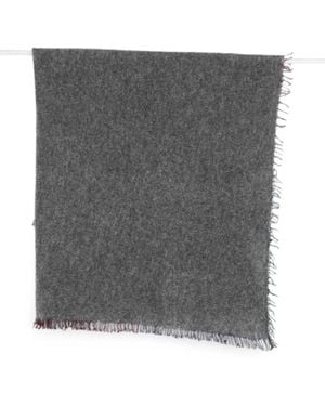 Faliero Sarti Little Adriana Frayed Scarf - Gray