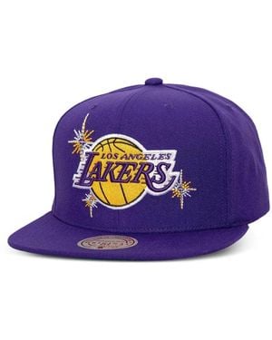 Mitchell & Ness X Nba Los Angeles Lakers Starlight Cap - Purple