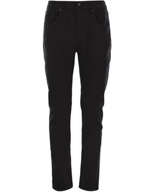 7 For All Mankind Slimmy Tapered Jeans - Black
