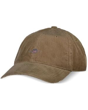 GANT Shield Cord Cap - Brown