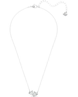 Swarovski Mesmera Heart-Cut Crystal Necklace - White