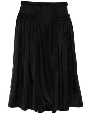 Ann Demeulemeester Ariel Midi Skirt - Black