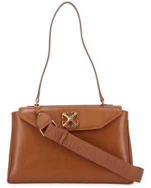 Off-White c/o Virgil Abloh Jitney Shoulder Bag - Brown