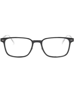 Montblanc Gafas Con Montura Rectangular - Negro