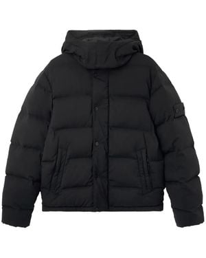 Stone Island 4100063 Wool Ripstop-Tc_S.I. Ghost - Black
