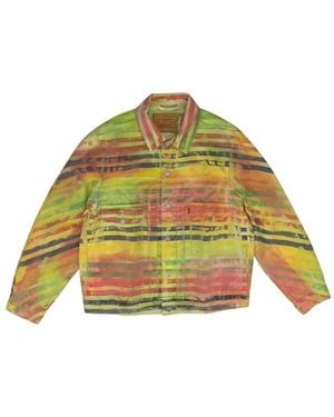 DENIM TEARS Croton Type-2 Denim Jacket - Green
